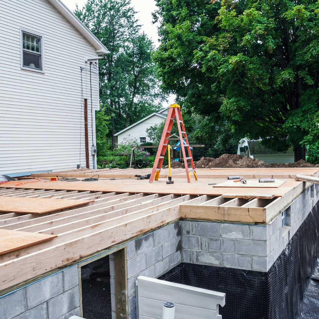 deck home addition