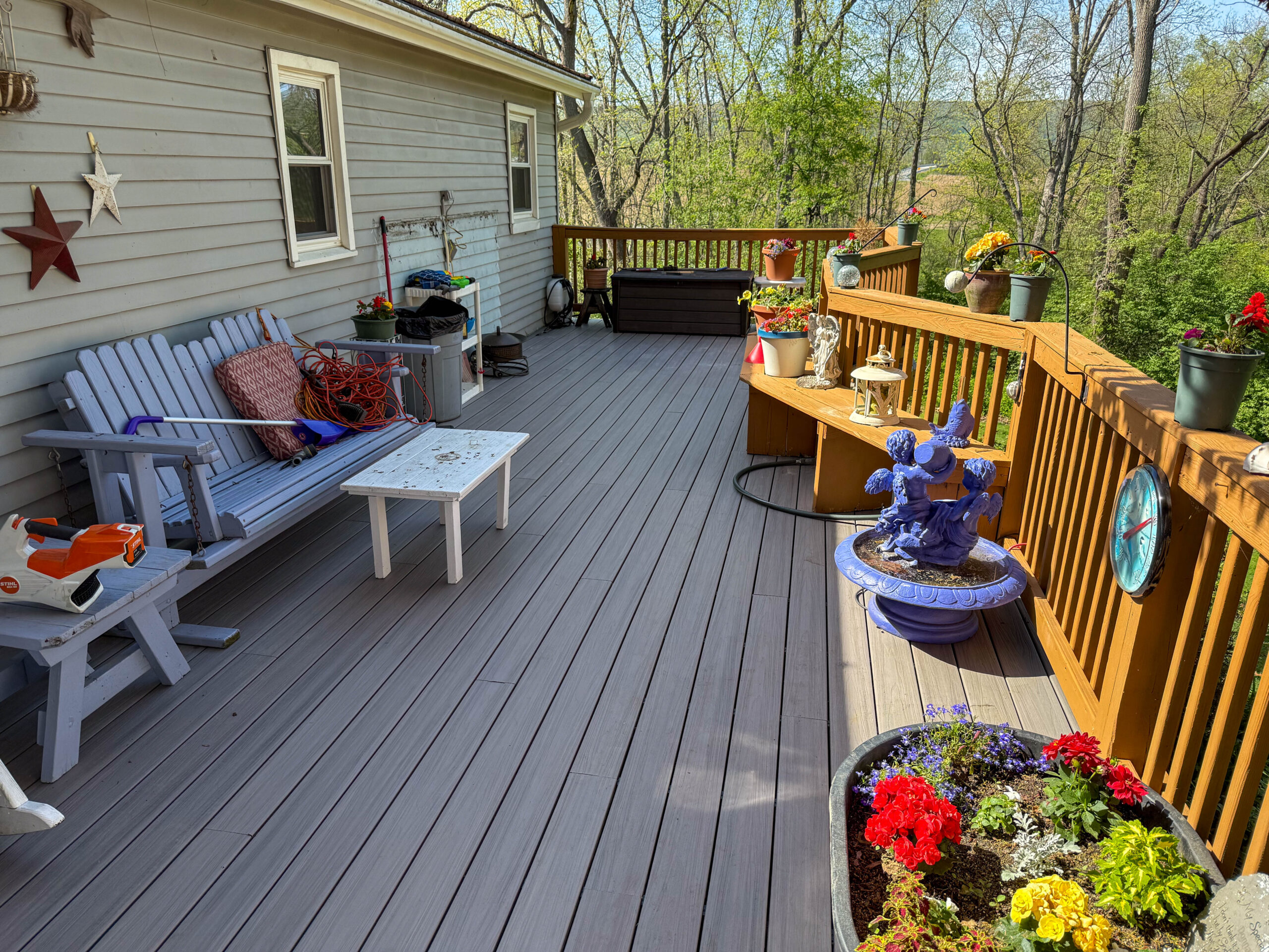 deck flooring installation in grantville pa