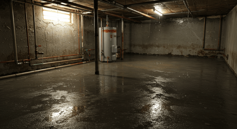 why is there water in my basement