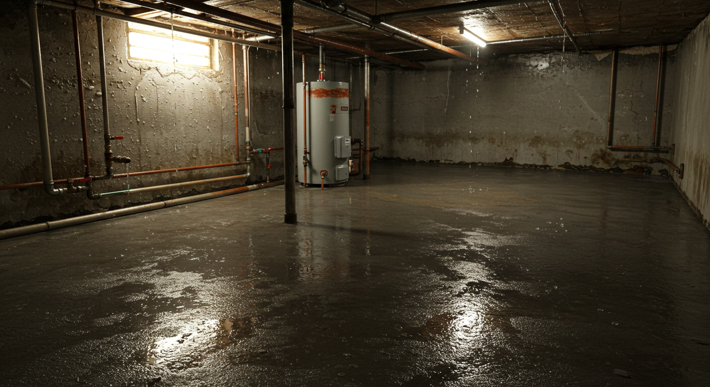 why is there water in my basement