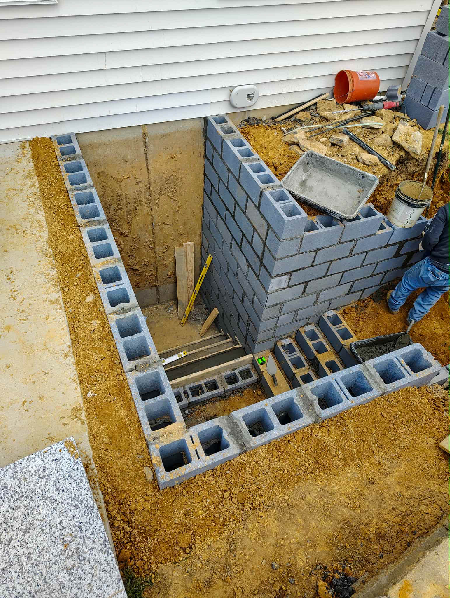 basement walkout and walkway in mechanicsburg pa 10