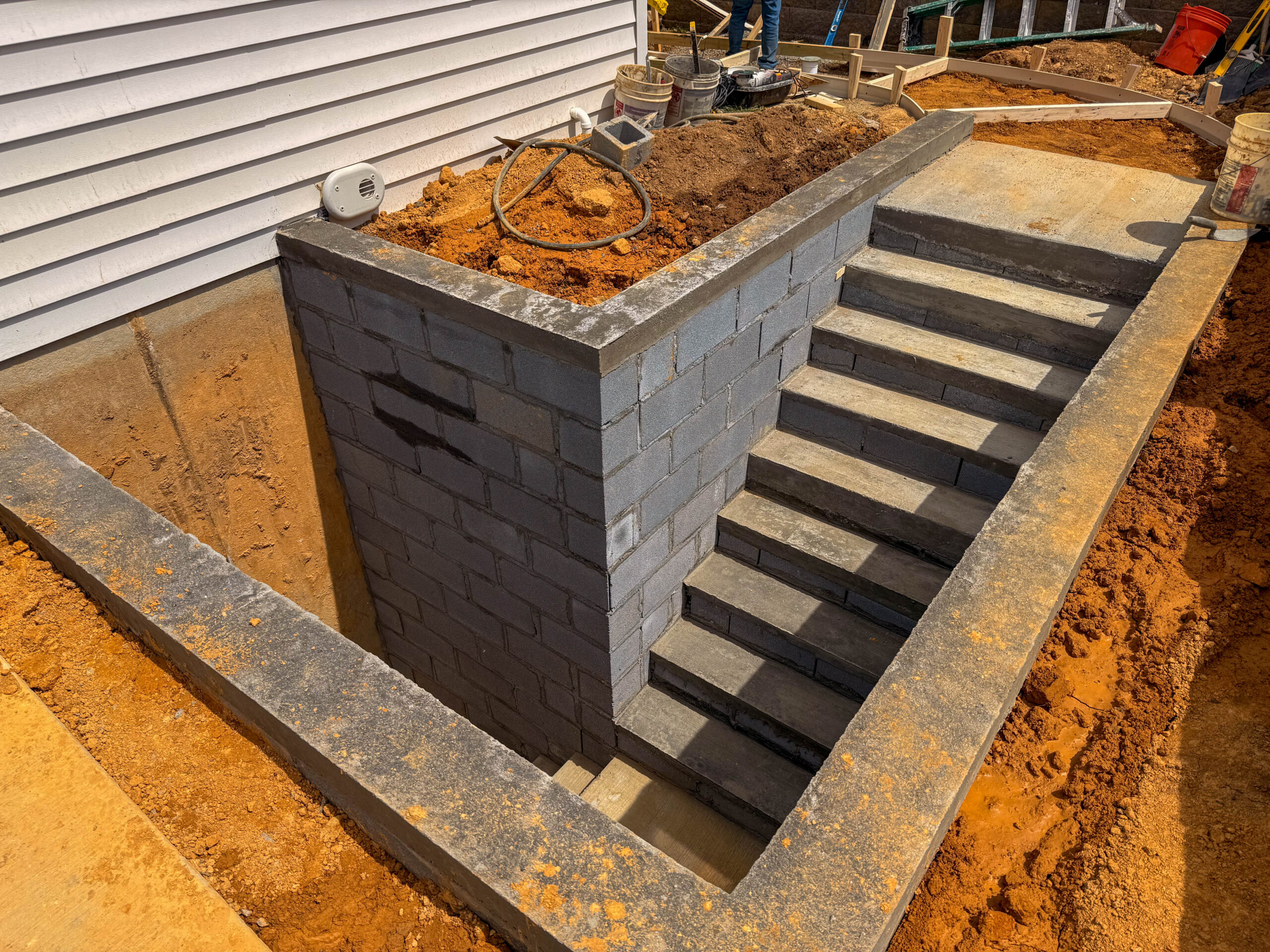 basement walkout and walkway in mechanicsburg pa 6 scaled