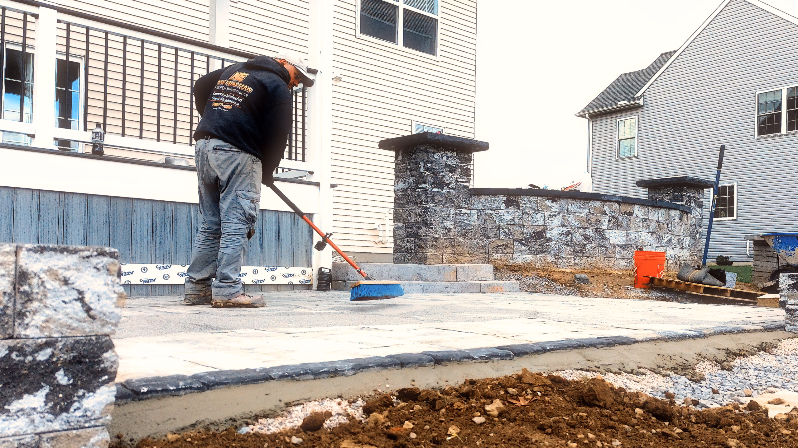 paver patio and deck with pavilion in harrisburg pa 10 scaled