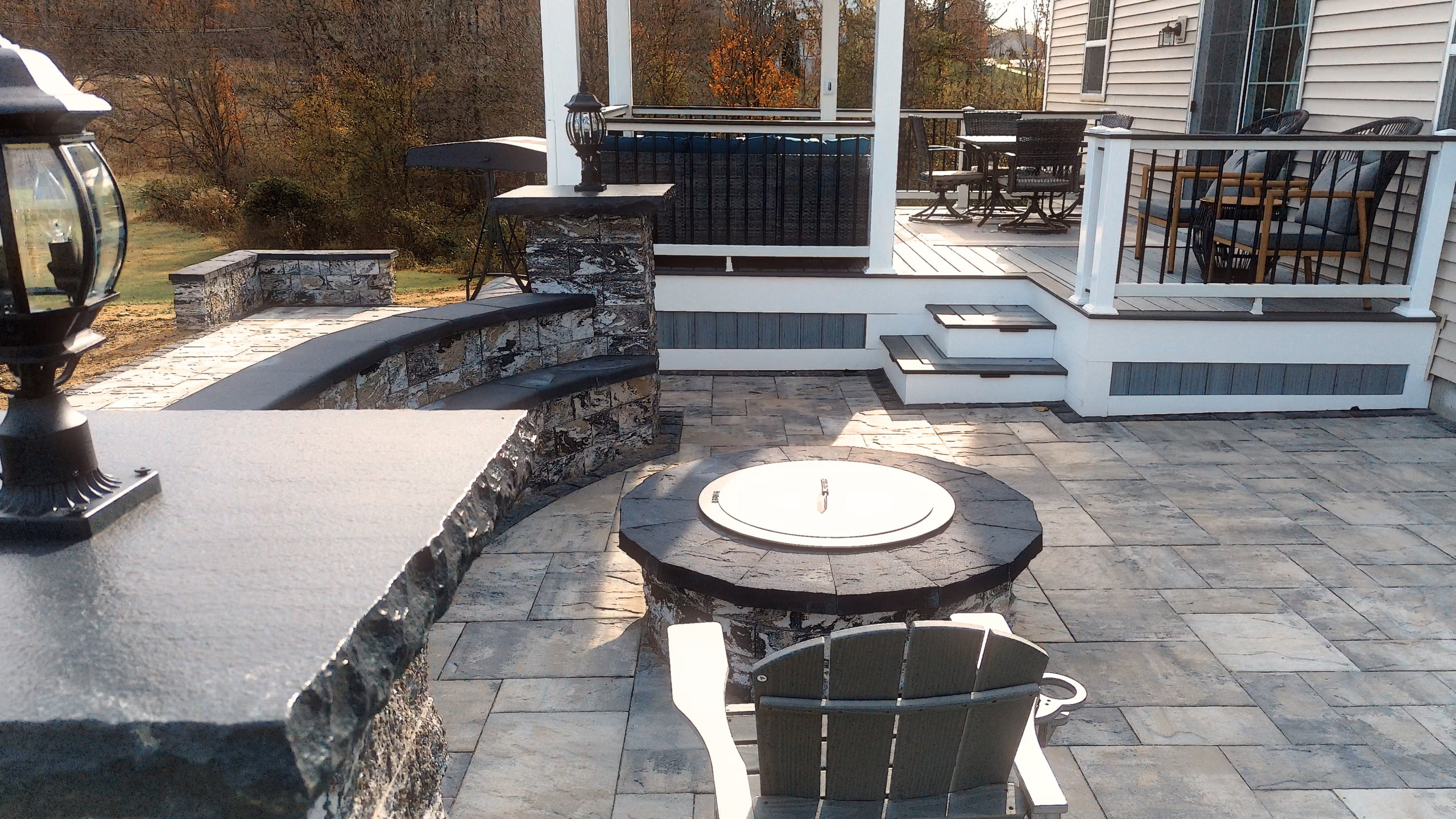 paver patio and deck with pavilion in harrisburg pa 13 scaled