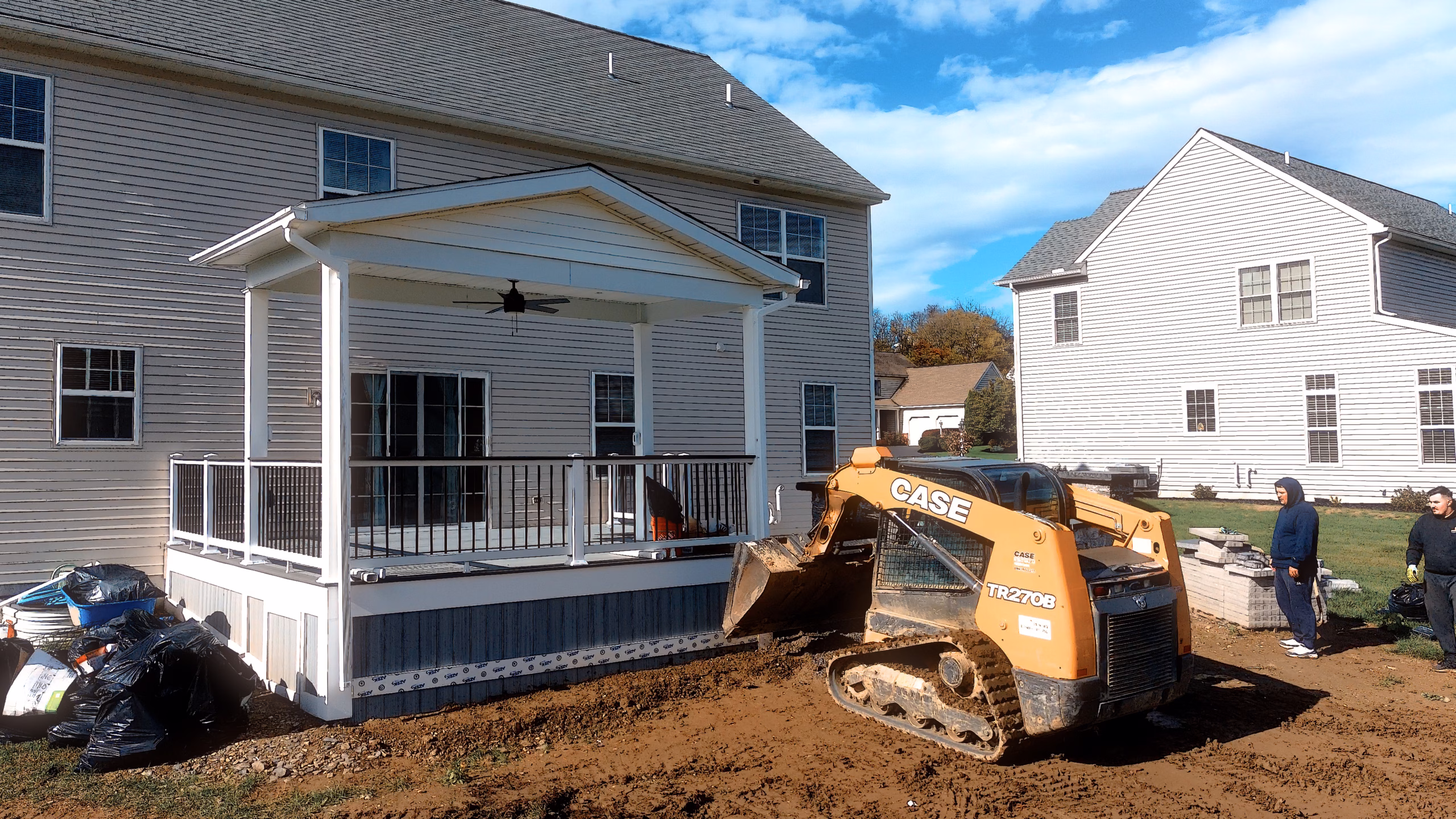 paver patio and deck with pavilion in harrisburg pa 16 scaled