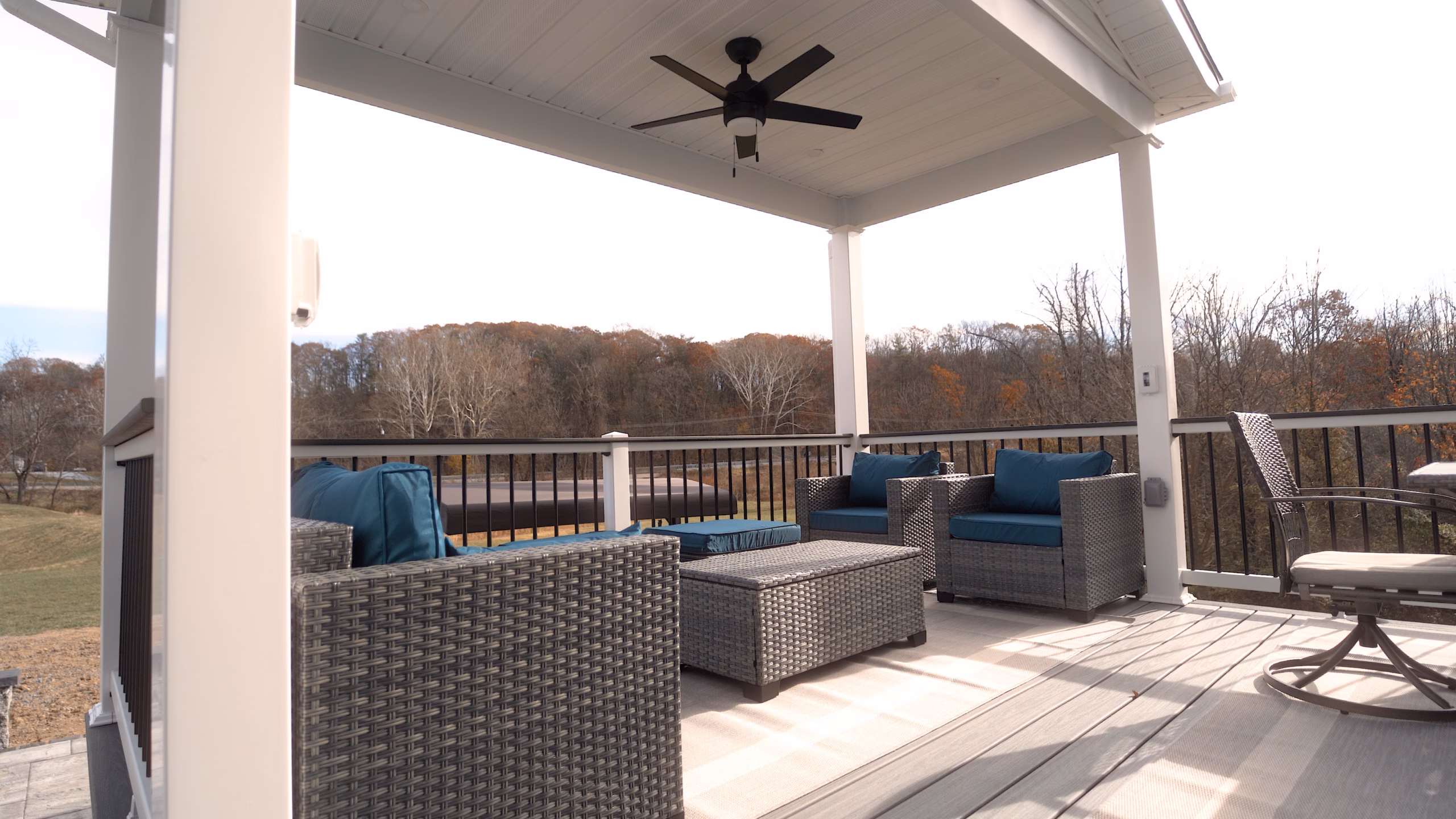 paver patio and deck with pavilion in harrisburg pa 26 scaled