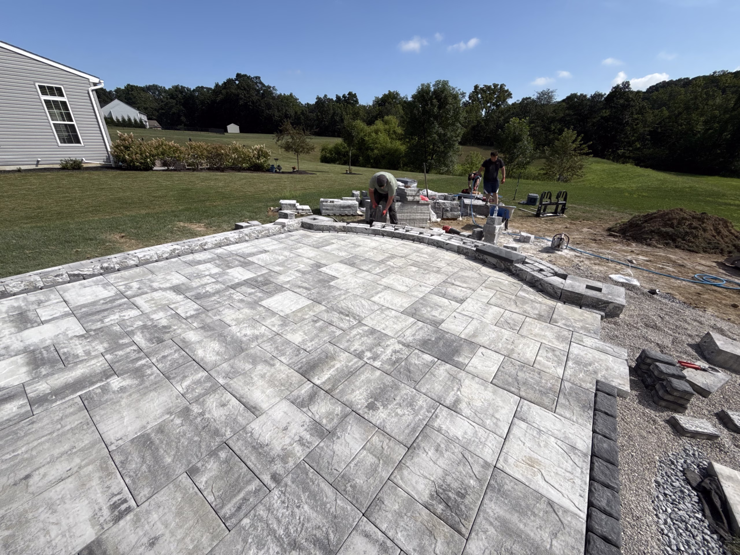 paver patio and deck with pavilion in harrisburg pa 38 scaled