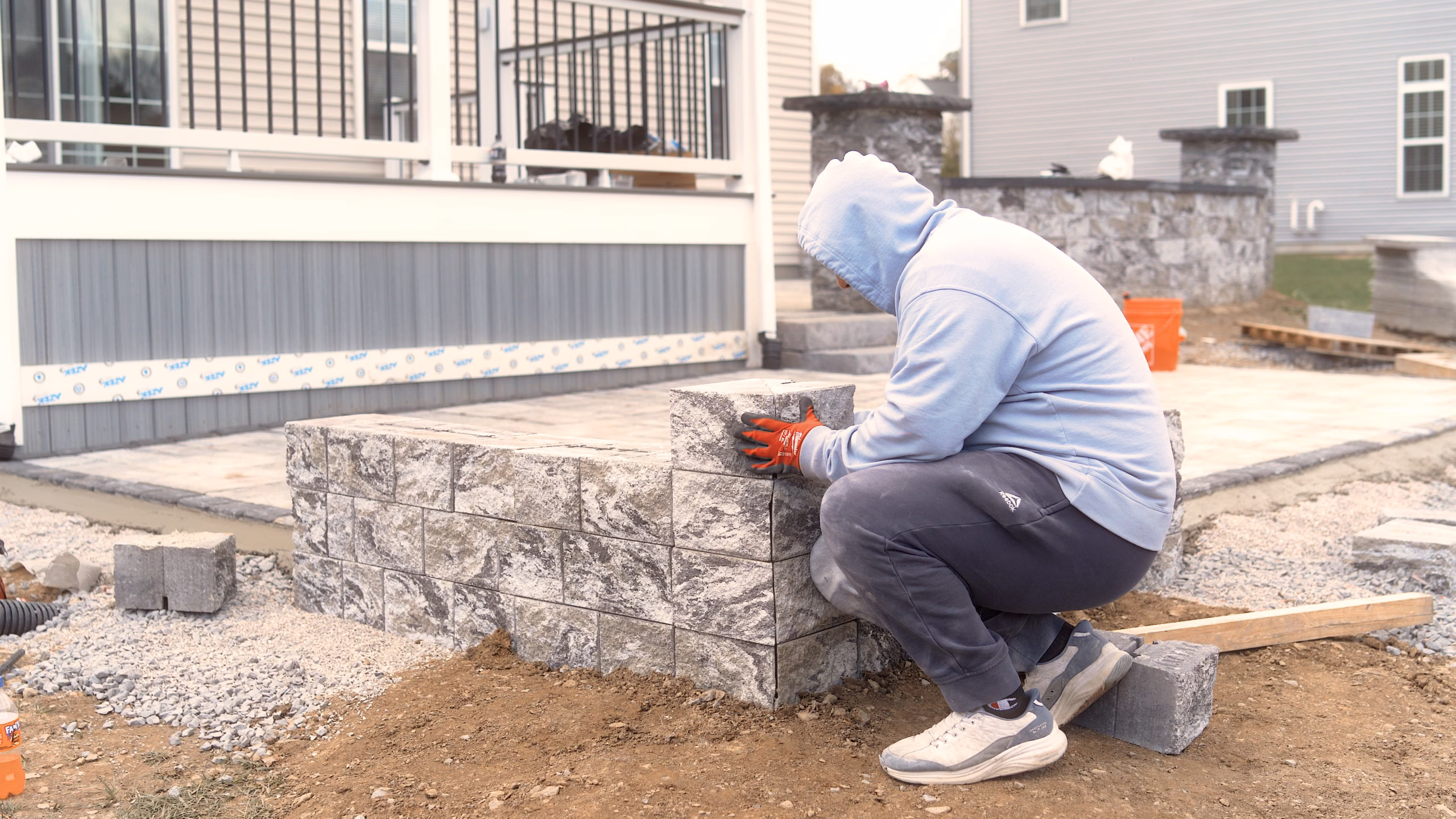 paver patio and deck with pavilion in harrisburg pa 7 scaled