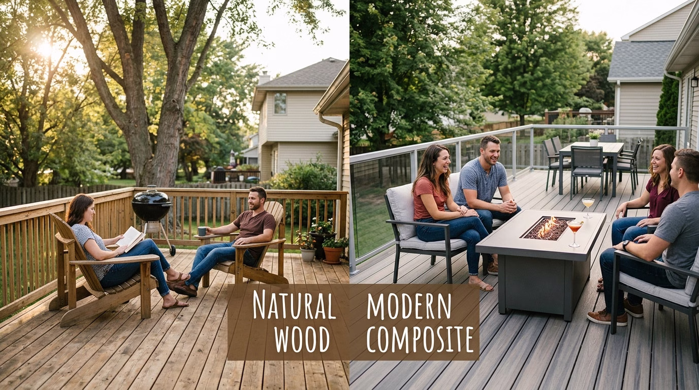 composite vs pressure treated decks
